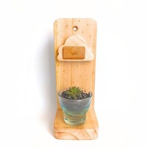 Mini Repisa con Planta