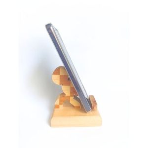 Portacelular de Escritorio Dos tipos madera