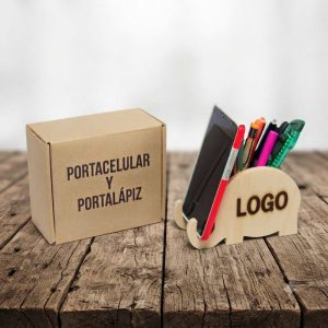 Portacelular Portalápiz
