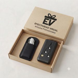 Kit Batería Portable y Navaja Multiusos